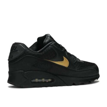 ナイキ NIKE エア マックス 黒色 ブラック ゴールド エアマックス 'BLACK GOLD' スニーカー メンズ 【 AIR NIKE 90 ESSENTIAL BLACK METALLIC GOLD 】