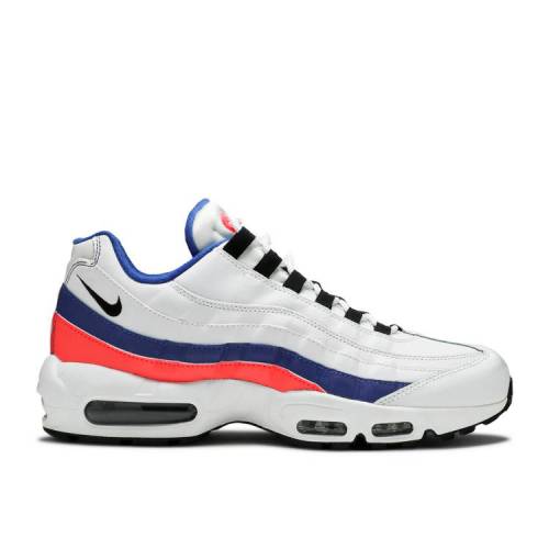 ナイキ マックス 白色 ホワイト 赤 レッド 黒色 ブラック エアマックス 'ULTRAMARINE' スニーカー メンズ 【 NIKE AIR MAX 95 ESSENTIAL / WHITE SOLAR RED ULTRAMARINE BLACK 】 メンズ スニーカー