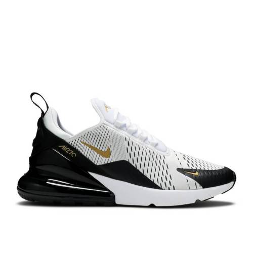 ナイキ マックス 白色 ホワイト エアマックス 'WHITE GOLD' スニーカー メンズ 【 NIKE AIR MAX 270 / WHITE METALLIC GOLD-BLACK 】 メンズ スニーカー