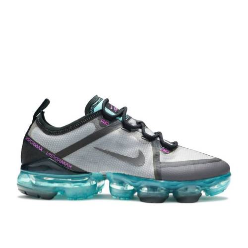  NIKE AIR VAPORMAX 2019 GS 'THUNDER GREY AURORA' / THUNDER GREY BLACK...