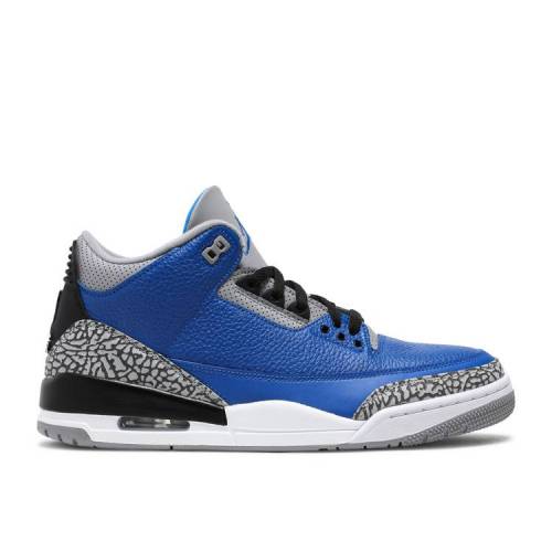 【 AIR JORDAN JORDAN 3 RETRO 'VARSITY ROYAL' / VARSITY ROYAL VARSITY ROYAL 】 ナイキ エアジョーダン スニーカー メンズ