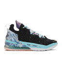 【 NIKE LEBRON 18 'REFLECTIONS' / BLACK BLEACHED AQUA TOPAZ GOLD 】 レブロン 黒色 ブラック アクア ゴールド スニーカー メンズ ナイキ
