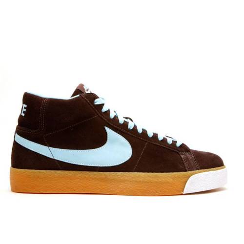 【 NIKE BLAZER SB / CAPPUCCINO BLUE CHILL 】 ブレイザー エスビー 青色 ブルー スニーカー メンズ ナイキ