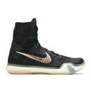 ナイキ コービー エリート 黒色 ブラック 白色 ホワイト 赤 レッド 銅 ブロンズ 'ROSE GOLD' スニーカー メンズ 【 NIKE KOBE 10 ELITE / BLACK WHITE HOT LAVA METALLIC RED BRONZE 】 メンズ スニーカー