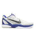 【 NIKE ZOOM KOBE 6 'CONCORD' / WHITE BLACK NEUTRAL GREY 】 ズーム コービー 白色 ホワイト 黒色 ブラック 灰色 グレー スニーカー メンズ ナイキ