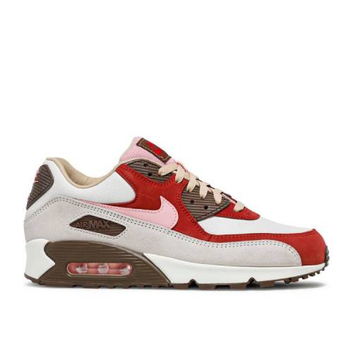  NIKE DQM X AIR MAX 90 'BACON' 2021 / SAIL SHEEN STRAW MEDIUM BROWN ...