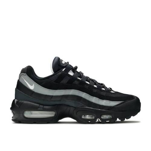 【 NIKE AIR MAX 95 ESSENTIAL 'BLACK SMOKE GREY' / BLACK WHITE DARK SMOKE GREY 】 マックス 黒色 ..