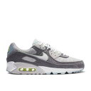 【 NIKE AIR MAX 90 'RECYCLED CANVAS PACK' / VAST GRAY WHITE BARELY VOLT 】 マックス 灰色...