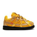 【 NIKE OFF-WHITE X RUBBER DUNK TD 'UNIVERSITY GOLD' / UNIVERSITY GOLD UNIVERSITY GOLD BLACK 】 オフホワイト ラバー ダンク ゴールド 黒色 ブラック ベビー ナイキ