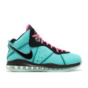 【 NIKE LEBRON 8 RETRO 'SOUTH BEACH' 2021 / RETRO PINK FLASH FILAMENT GREEN 】 レブロン ピンク 緑 グリーン スニーカー メンズ ナイキ