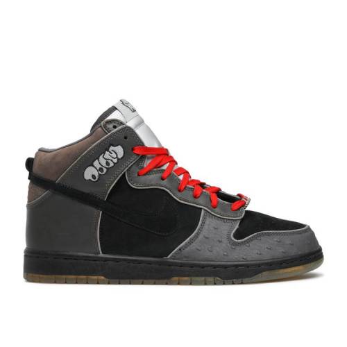 ナイキ ダンク ハイ エスビー プレミアム 黒色 ブラック ダンクハイ 'MF DOOM' スニーカー メンズ 【 NIKE DUNK HIGH SB PREMIUM / BLACK BLACK- MIDNIGHT FOG 】 メンズ スニーカー