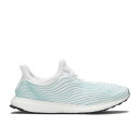 【 ADIDAS PARLEY X ULTRABOOST DNA 'CLOUD WHITE' / CLOUD WHITE CLOUD WHITE BLUE 】 アディダス 白色 ホワイト 青色 ブルー スニーカー メンズ