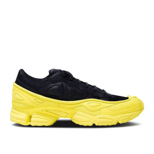 【 ADIDAS RAF SIMONS X OZWEEGO BRIGHT YELLOW / BRIGHT YELLOW NIGHT NAVY NIGHT 】 アディダス 黄色 イエロー ナイト 紺色 ネイビー ラフシモンズ スニーカー メンズ