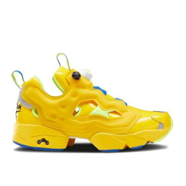 リーボック REEBOK リーボック 黄色 イエロー 青色 ブルー インスタポンプフューリー 'MINIONS' スニーカー メンズ 【 YELLOW REEBOK ILLUMINATION X PRIMAL SOLAR HUMBLE BLUE 】