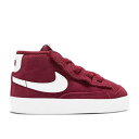 【 NIKE BLAZER MID '77 TD 'TEAM RED' / TEAM RED TEAM RED BLACK WHITE 】 ブレイザー ミッド チーム 赤 レッド 黒色 ブラック 白色 ホワイト ベビー ナイキ