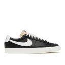 【 NIKE BLAZER LOW '77 VINTAGE 'BLACK WHITE' / BLACK SAIL BLACK WHITE 】 ブレイザー ビンテージ ヴィンテージ 黒色 ブラック 白色 ホワイト スニーカー メンズ ナイキ