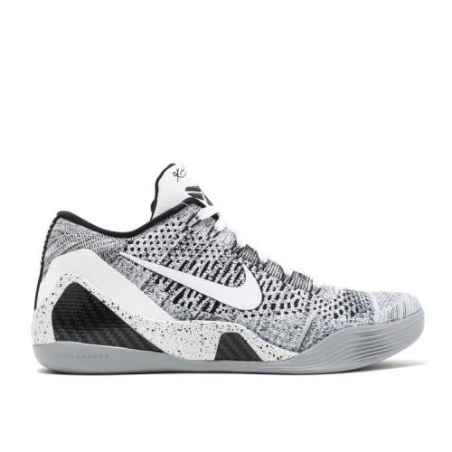 ナイキ コービー エリート 白色 ホワイト 灰色 グレー 'BEETHOVEN' スニーカー メンズ 【 NIKE KOBE 9 ELITE LOW / WHITE BLACK-WOLF GREY 】 メンズ スニーカー