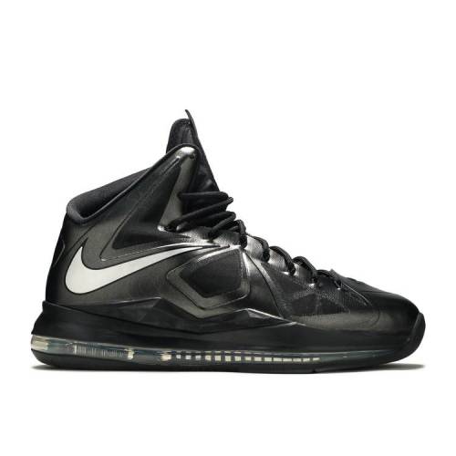 ナイキ レブロン 黒色 ブラック ダイヤモンド 'CARBON' スニーカー メンズ 【 NIKE LEBRON 10 / BLACK METALLIC SILVER-ANTHRACITE DIAMOND 】 メンズ スニーカー