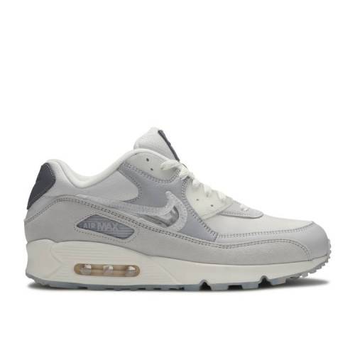 【 NIKE THE BASEMENT X AIR MAX 90 'LONDON' / GREY FOG CLEAR LIGHT SMOKE GREY 】 マックス 灰色 グレー エアマックス スニーカー メンズ ナイキ