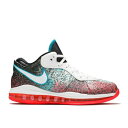 y NIKE LEBRON 8 V/2 LOW RETRO 'MIAMI NIGHT' 2021 / WHITE SOLAR RED GLASS BLUE z u F zCg  bh F u[ Xj[J[ Y iCL