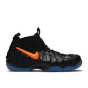 ナイキ フォームポジット プロ 黒色 ブラック 橙 オレンジ エアフォームポジットプロ 'KNICKS' スニーカー メンズ 【 NIKE AIR FOAMPOSITE PRO / BLACK BATTLE BLUE-TOTAL ORANGE 】 メンズ スニーカー