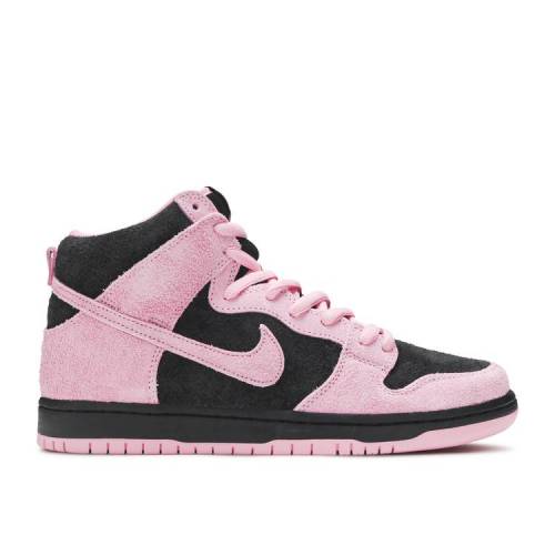 【 NIKE DUNK HIGH PRO PREMIUM SB 'INVERT CELTICS' / BLACK PINK RISE LUCKY GREEN 】 ダンク ハイ プロ プレミアム エスビー 黒色 ブラック ピンク ライズ 緑 グリーン ダンクハイ スニーカー メンズ ナイキ