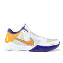 【 NIKE ZOOM KOBE 5 'LAKERS HOME' / WHITE DL SOL NTRL GRY VRSTY PRP 】 ズーム コービー 白色 ホワイト スニーカー メンズ ナイキ