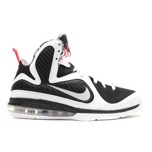 楽天スニケス【 NIKE LEBRON 9 'FREEGUMS' / WHITE WHITE BLACK SPORT RED 】 レブロン 白色 ホワイト 黒色 ブラック 赤 レッド スニーカー メンズ ナイキ