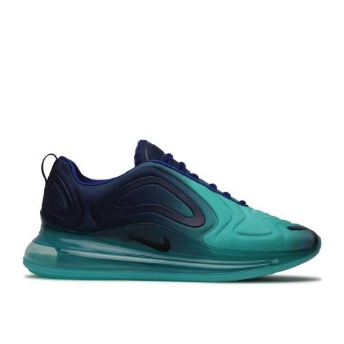 ナイキ マックス ディープ 青色 ブルー 翡翠 ジェード エアマックス 'SEA FOREST' スニーカー メンズ 【 NIKE AIR MAX 720 / DEEP ROYAL BLUE BLACK-HYPER JADE 】 メンズ スニーカー