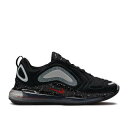 【 NIKE UNDERCOVER X AIR MAX 720 'BLACK' / BLACK UNIVERSITY RED 】 アンダーカバー マックス 黒色 ブラック 赤 レッド エアマックス スニーカー メンズ ナイキ