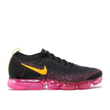 ナイキ NIKE エア フライニット ピンク 橙 オレンジ エアヴェイパーマックス 'PINK BLAST' スニーカー レディース 【 AIR PINK ORANGE NIKE WMNS FLYKNIT 2 GRIDIRON BLACKBLACKLASER 】