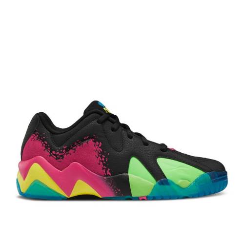 リーボック REEBOK リーボック カミカゼ 黒色 ブラック ピンク ライム 'BACKBOARD BREAKER' スニーカー メンズ 【 PINK REEBOK NERF X KAMIKAZE 2 LOW BLACK PROUD SOLAR LIME 】