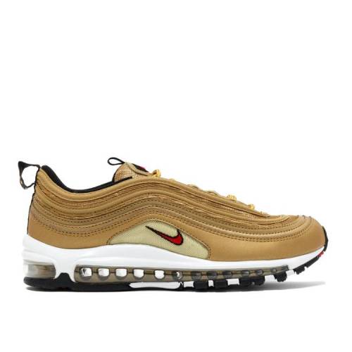 ナイキ マックス ゴールド チーム エアマックス 'METALLIC GOLD' スニーカー メンズ 【 NIKE AIR MAX 97 OG QS / METALLIC GOLD TEAM RED-BLACK-WHITE 】 メンズ スニーカー