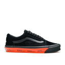 【 VANS WTAPS X OLD SKOOL LX 039 BLACK ORANGE 039 / BLACK ORANGE 】 バンズ ダブルタップス 黒色 ブラック 橙 オレンジ オールドスクール スニーカー メンズ ヴァンズ