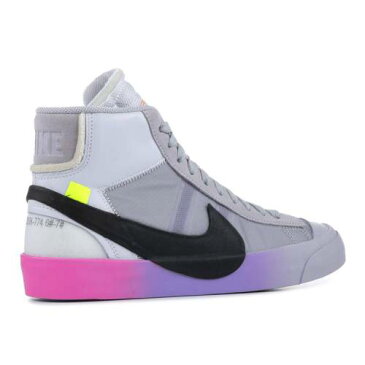 ナイキ NIKE オフホワイト ブレイザー スタジオ ミッド 灰色 グレー クール 'QUEEN' スニーカー メンズ 【 NIKE SERENA WILLIAMS X OFFWHITE BLAZER STUDIO MID WOLF GREY COOL GREYPURE PLATINUMVOLT 】