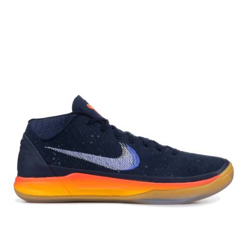 ナイキ コービー ミッド メガ A.D. 'RISE' スニーカー メンズ 【 NIKE KOBE MID / OBSIDIAN MEGA BLUE-WHITE 】 メンズ スニーカー