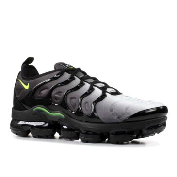ナイキ NIKE 黒色 ブラック エアヴェイパーマックス 'NEON 95' スニーカー メンズ 【 NIKE PLUS BLACK VOLTWHITE 】