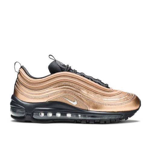 ナイキ NIKE エア マックス 赤 レッド 銅 ブロンズ 灰色 グレー 銀色 シルバー エアマックス 'COPPER' スニーカー レディース 【 AIR RED SILVER NIKE WMNS 97 METALLIC BRONZE OIL GREY 】