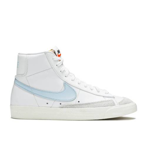 【 NIKE BLAZER MID '77 VINTAGE 'LIKE MIKE' / WHITE CELESTINE BLUE SAIL 】 ブレイザー ミッド ビンテージ ヴィンテージ 白色 ホワイト 青色 ブルー スニーカー メンズ ナイキ