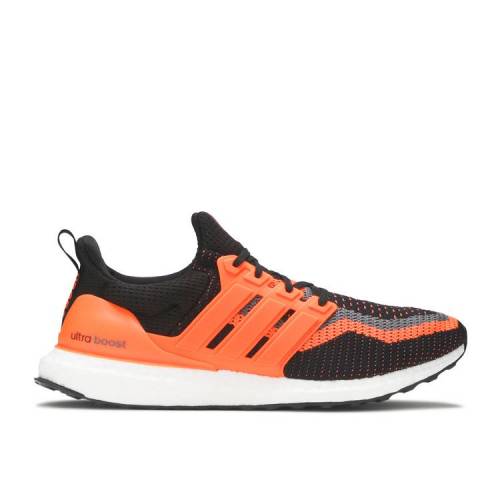 【 ADIDAS JUVENTUS FC X ULTRABOOST DNA 'FOOTBALL PACK' / CORE BLACK SIGNAL ORANGE GREY 】 アディダス コア 黒色 ブラック 橙 オレンジ 灰色 グレー スニーカー メンズ