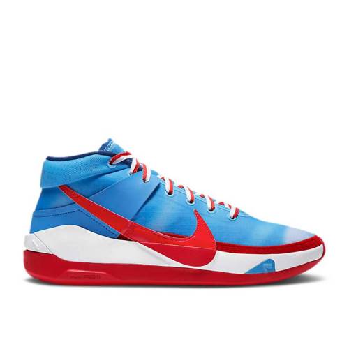 【 NIKE KD 13 'NEW JERSEY NETS HARDWOOD CLASSICS' / UNIVERSITY BLUE WHITE 】 サーティーン ジャージー ネッツ 青色 ブルー 白色 ..