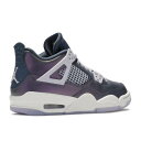 【 AIR JORDAN AIR JORDAN 4 RETRO SE GS 'MONSOON BLUE' / MONSOON BLUE ARMORY BLUE MELON 】 ナイキ 青色 ブルー エアジョーダン ジュニア キッズ ベビー マタニティ スニーカー 3