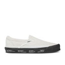 y VANS WTAPS X CLASSIC SLIP-ON LX 'WHITE BLACK' / WHITE BLACK z oY _u^bvX NVbN Xb| F zCg F ubN Xj[J[ Y @Y