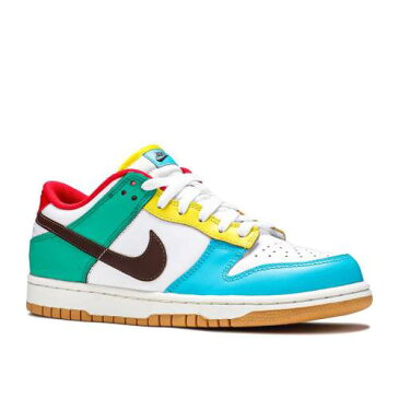 ナイキ NIKE ダンク 白色 ホワイト ローマ 緑 グリーン ダンクロー 'FREE.99 WHITE' ジュニア キッズ 【 GREEN NIKE SE GS WHITE LIGHT CHOCOLATE ROMA 】