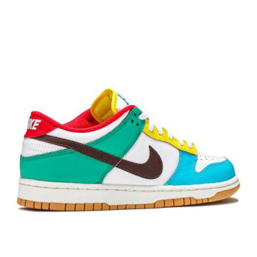 ナイキ NIKE ダンク 白色 ホワイト ローマ 緑 グリーン ダンクロー 'FREE.99 WHITE' ジュニア キッズ 【 GREEN NIKE SE GS WHITE LIGHT CHOCOLATE ROMA 】