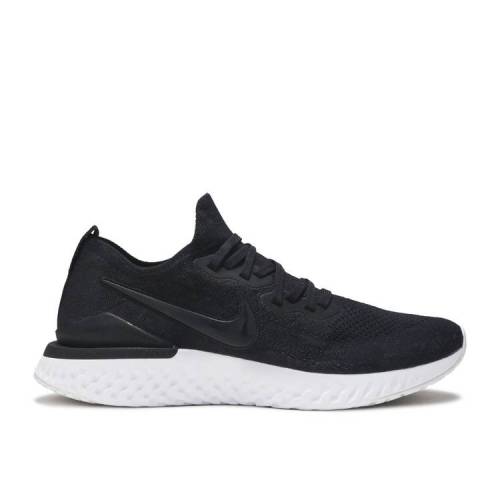 ナイキ NIKE エピック リアクト フライニット 黒色 ブラック 'GUNSMOKE' スニーカー メンズ 【 EPIC NIKE REACT FLYKNIT 2 BLACK GUNSMOKE 】