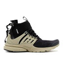 y NIKE ACRONYM X AIR PRESTO MID 'BAMBOO' / BLACK BLACK BAMBOO BLACK z vXg ~bh F ubN GA Xj[J[ Y iCL