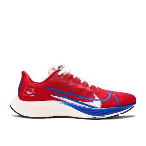 【 NIKE AIR ZOOM PEGASUS 37 PREMIUM 'GYM RED GAME ROYAL' / GYM RED WHITE SAIL GAME ROYAL 】 ズーム ペガサス プレミアム 赤 レッド ゲーム 白色 ホワイト ズームペガサス ゲームロイヤル 青 ブルー' ブルー スニー