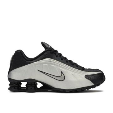 ナイキ NIKE ショックス 黒色 ブラック 灰色 グレー 'BLACK SILVER' スニーカー メンズ 【 SHOX NIKE R4 BLACK METALLIC SILVERWOLF GREY 】