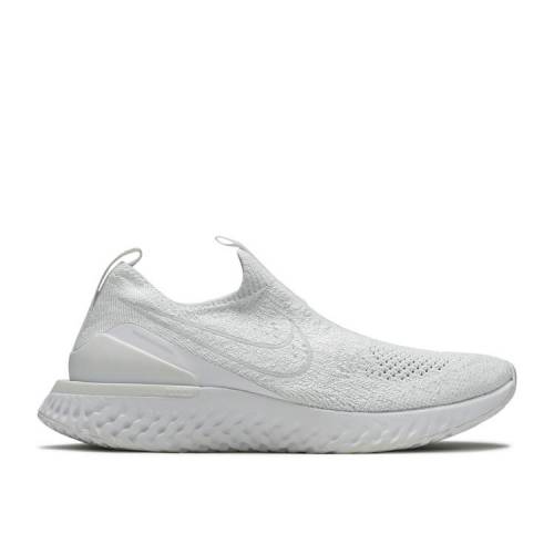 ナイキ NIKE エピック リアクト フライニット 白色 ホワイト プラチナム 'TRIPLE WHITE' スニーカー レディース 【 EPIC PLATINUM NIKE WMNS PHANTOM REACT FLYKNIT WHITE WHITEPURE 】